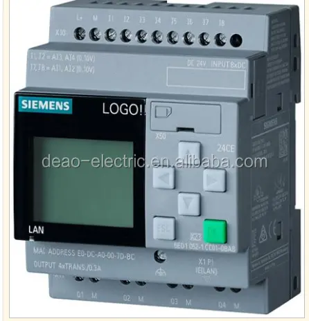 Siemens LOGO! AM2 RTD EXPAN。モジュールPU: DC 12/24V、2AI、-50。 .. + 200 DEGR/C PT100/1000ロゴ用! 8 6ED1055-1MD00-0BA2
