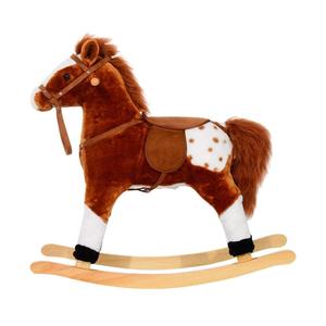 Gigante personalizado niños marrón suave <span class=keywords><strong>peluche</strong></span> <span class=keywords><strong>caballo</strong></span> mecedora - Product Image 2