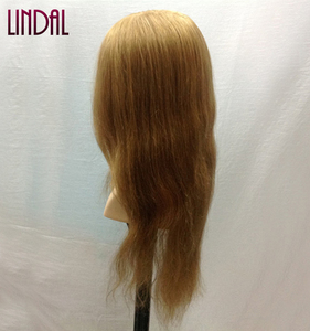 LINDAL Tóc Con Người Ma-nơ-canh Búp Bê Đào Tạo Extension Nữ Phong Cách Tóc Dummy Heads 220 Gam Tóc Con Người Với Vai - Product Image 4