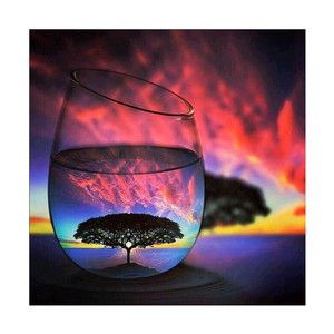 Pittura a olio su tela fatta a mano astratta di arte della parete di nuovo Design - Product Image 3