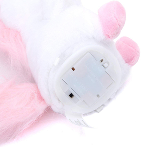 F655 Nói Chuyện Trở Lại Unicorn Plush Đồ Chơi Lặp Đi Lặp Lại Những Gì Bạn Nói Điện Tử Trẻ Em Cậu Bé Cô Gái Món Quà Sinh Nhật Nhồi Bông Plush Unicorn Đồ Chơi - Product Image 2