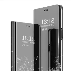 핫 잘 팔리는 Mirror (eiffel tower) 패턴 Flip 지갑 가죽 폰 Case 와 카드 슬롯 서 대 한 Huawei Mate 20 RS Porsche Design back Cover