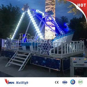 פנימי או חיצוני Funfair משחקים כחול קרח ילדים מיני קטן פיראטים ספינה נסיעה - Product Image 3