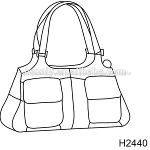 h2440 2014 el último diseño las mujeres bolso hobo bolsa de hombro bolsa de imitación bolsos de marca