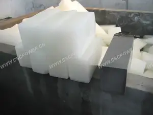 cscpower razonable precio industrial de amoníaco del bloque de hielo de la planta