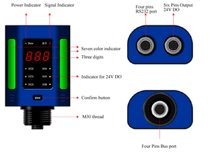 Sophia 3 4 5 Chữ Số Nút Cảm Ứng Thẻ Điện Tử Chọn Để Ánh Sáng - Product Image 2