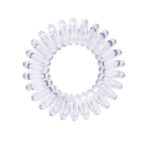 Yago – bandes élastiques pour <span class=keywords><strong>cheveux</strong></span>, personnalisé, en <span class=keywords><strong>spirale</strong></span>, bouclée, transparente, en TPU, transparente, 4cm, 71 couleurs - Product Image 1
