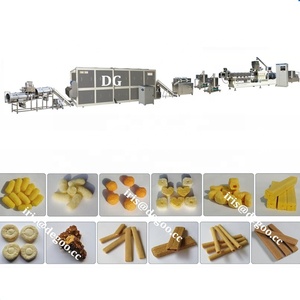 Boules savoureuses de maïs de la Chine Cheese Ball Snack Food Make Equipment Machinery Line - Product Image 5
