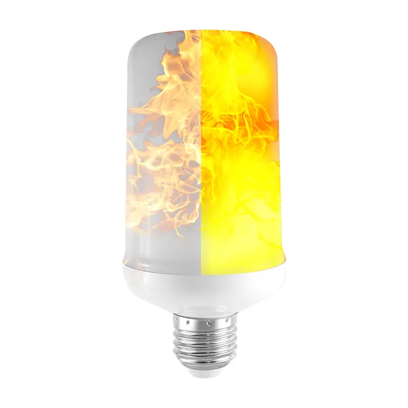 Sertifikasi CE RoHS 4W Lampu Efek Api LED Dasar Bohlam E27 Terlihat Seperti Lampu Api Gas Berkedip