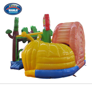 Wanle <span class=keywords><strong>de</strong></span> Niños <span class=keywords><strong>de</strong></span> juguete animal Caracol castillo hinchable - Product Image 4