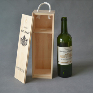 Boîte à <span class=keywords><strong>vin</strong></span> en <span class=keywords><strong>bois</strong></span> de pin avec couvercle coulissant personnalisé, vente en gros OEM, boîte à <span class=keywords><strong>vin</strong></span> en <span class=keywords><strong>bois</strong></span> pour une seule bouteille - Product Image 2