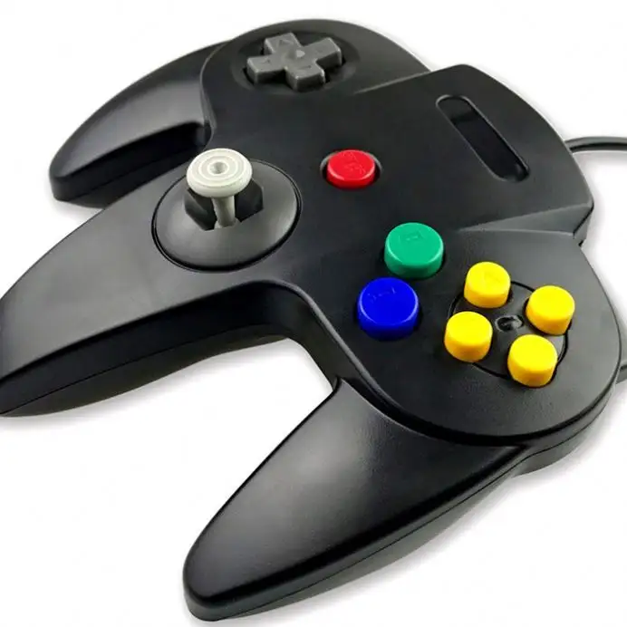 بيسي US لوحة ألعاب لنينتندو 64 N64 السلكية أذرع التحكم في ألعاب الفيديو