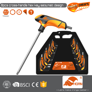 T maniglia <span class=keywords><strong>Esagonale</strong></span> <span class=keywords><strong>A</strong></span> Brugola Wrench set 8 pz con estremità <span class=keywords><strong>A</strong></span> Sfera Metric Size - Product Image 1