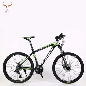 Çin fabrika toptan alüminyum dağ bisikletleri 29 inç OEM kabul yüksek karbon çelik dağ bisikleti MTB bisiklet ucuz 26 inç