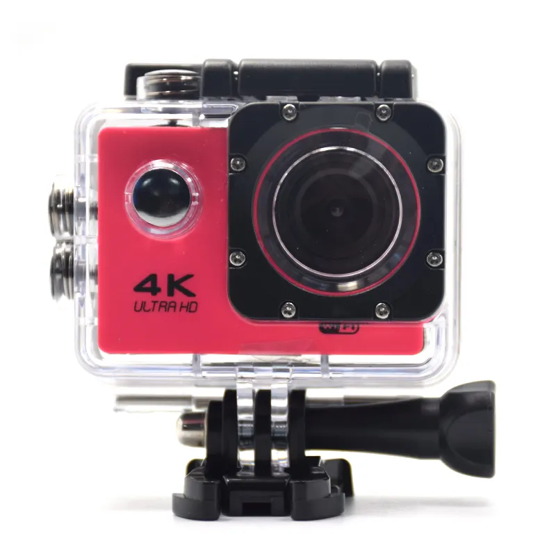 Action Cam Video Sport 4K WIFI 2 Inch LCD 7 Color 30M Underwater Waterproof Sport Action Camera