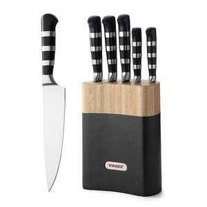 Wholesale Professional <strong>Kitchen</strong> <strong>Knives</strong> Chef <strong>Knife</strong> <strong>Set</strong> Stainless Steel <strong>Kitchen</strong> <strong>Knife</strong> <strong>Set</strong> <strong>with</strong> <strong>Block</strong> - Product Image 1
