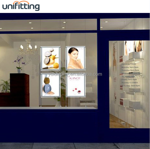 Chất lượng cao A4 hình chữ nhật <span class=keywords><strong>LED</strong></span> hộp đèn cho quảng cáo giá thấp hình ảnh khung - Product Image 5