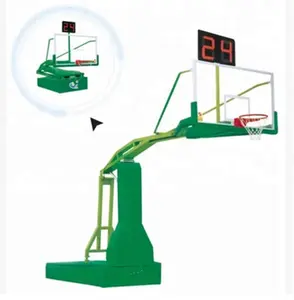 Outdoor stand FIBA portable hydraulic basketball basketball stand