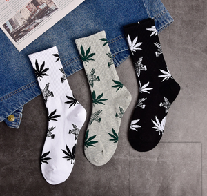 Chaussettes <span class=keywords><strong>de</strong></span> <span class=keywords><strong>skate</strong></span> jacquard pour hommes, design lettres, pour le sport <span class=keywords><strong>de</strong></span> rue, 1 paire - Product Image 5