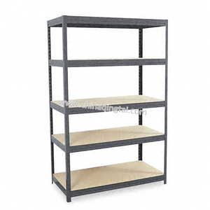 Ajustable de almacén de tubo sin tornillos estante de acero - Product Image 4