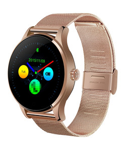 2016 Año Nuevo marca <span class=keywords><strong>K88H</strong></span> Lujo dial Redondo Impermeable <span class=keywords><strong>reloj</strong></span> inteligente para android y IOS con correa cambiable - Product Image 3