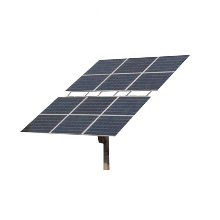 China hot galvanizing mounting brackets 3KW dual axis auto solar tracking system