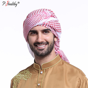 Phealthy moda al por mayor Nuevo musulmán árabe poliéster impreso hombres <span class=keywords><strong>Pañuelo</strong></span> cuadrado - Product Image 4