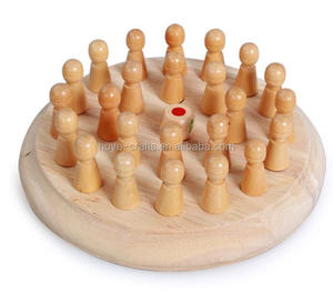 Jeu de mémoire en bois Montessori pour enfants, matériel <span class=keywords><strong>éducatif</strong></span>, jeu d'échecs avec bâtonnets - Product Image 4