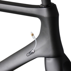 Cadre de vélo de <span class=keywords><strong>route</strong></span> en fibre de carbone RD01, axe transversale, freins à disque, avant 100x15, arrière 142x12mm - Product Image 2