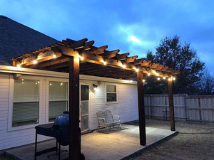 E27 <span class=keywords><strong>LED</strong></span> Chuỗi Ánh Sáng Ngoài Trời Ánh Sáng Chuỗi S14 Edison Bulb <span class=keywords><strong>Led</strong></span> Nối Tiếp Lights 48ft 15 Sockects-EU Cắm - Product Image 4