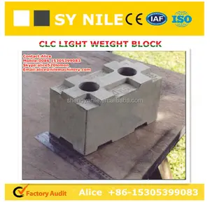 Molde para máquina de bloco de bloco de travamento clc, leve, molde do bloco de concreto/para liteblok