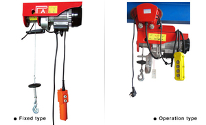 Mesin derek pengangkat PA200 rantai listrik, tali kerekan kawat <span class=keywords><strong>Mini</strong></span> 220V harga pabrik - Product Image 3