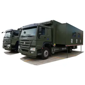 SINOTRUK HOWO 6x4 6x6 10 wheelers Full Function camper