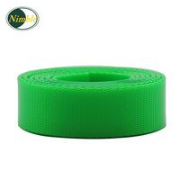 Sangle en nylon enduite de TPU imperméable de 1 pouce de large, accessoire flexible pour poignée de siège de bus, rubans imprimés solides pour animaux de compagnie