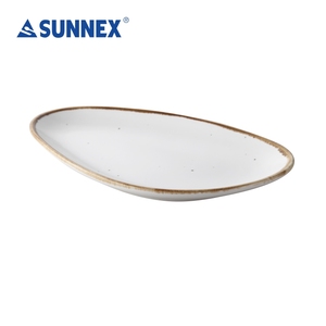 SUNNEX-Conjunto de platos de porcelana de lujo para fiesta, juego de vajilla de alta calidad de varios tamaños, Simple, blanco puro, hecho a mano, para Hotel y boda, gran oferta, 2022 - Product Image 6