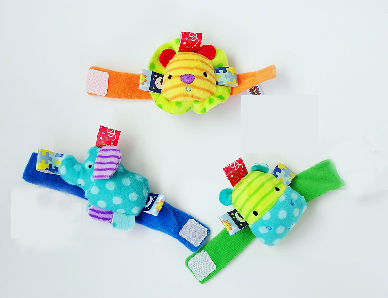 Хорошее качество, детские мягкие игрушки, детские плюшевые погремушки на запястье, Детские Ручные погремушки