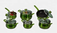 Ensemble d'ustensiles de cuisine en acier inoxydable, 18 et 10 casseroles, poêles à frire, casseroles et poêles, bon marché