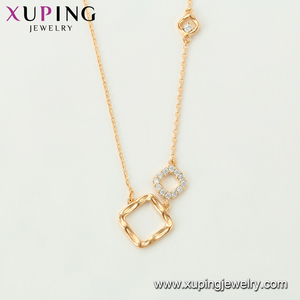 Xuping-Conjunto de joyería para mujer, diseño de joyería de oro con precio elegante, 64691 - Product Image 5