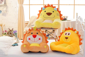 Ours en peluche doux enfants forme animale sièges bébé canapé chaise enfants Panda licorne peluche assis bébé canapé - Product Image 3
