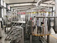 1000L babarien pilsner style bière faisant la machine, bong de bière à la maison avec réservoir de mélange d'acide de l'usine de porcelaine