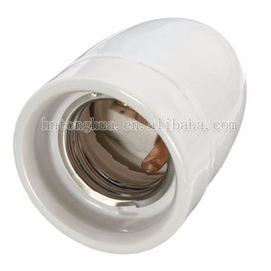 Portalámparas de porcelana colorido decorativo portalámparas de cerámica portalámparas E26 <span class=keywords><strong>E27</strong></span> - Product Image 5