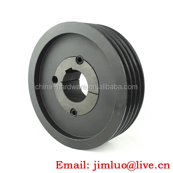 Ah22 baja besi cor v blet SPB-1-2-3-4-5-6-8-10 baja SPC SPA Pulley dengan taper bush