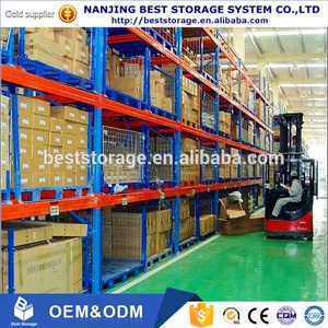 ISO9001 CE <span class=keywords><strong>Euro</strong></span> Estándar al aire libre Estante de almacenamiento Sistema de estantería ajustable - Product Image 6
