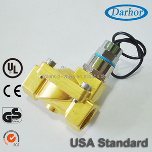 DHL serie de latón válvula de solenoide biestable bloqueo - Product Image 2