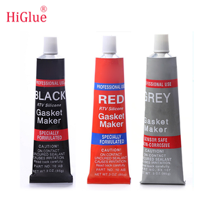 لاصق مطاطي من السيليكون أحمر اللون <span class=keywords><strong>RTV</strong></span> Auto صانع طوابق صمغ من السيليكون المعدل مقاوم للماء 85 جرام - Product Image 6