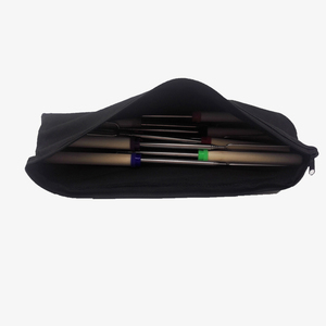Custom 32 "barbacoa canva <span class=keywords><strong>bolsa</strong></span> extensible flexible de acero inoxidable madera <span class=keywords><strong>asar</strong></span> telescópico mango de madera barbacoa tenedor - Product Image 6