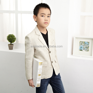 Veste <span class=keywords><strong>Blazer</strong></span> en Lin <span class=keywords><strong>pour</strong></span> Garçon, Mode Enfant, Hiver - Product Image 3