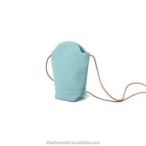 Bolso pequeño para teléfono de mujer, bandolera de piel de ante - Product Image 1