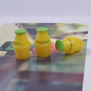 ZF143 도매 제품 한국어 디자인 매력 수지 Yoghourt 병 프로모션 장난감 DIY 점액 액세서리 - Product Image 5