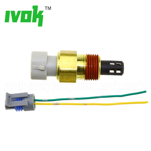 Khí nạp Phí Temp Cảm Biến Nhiệt Độ Cho <span class=keywords><strong>GM</strong></span> IAT MAT HÀNH ĐỘNG Với-Way Nữ Thiết Bị Đầu Cuối Rãnh Then Nối Kit 25036751 25037225 - Product Image 2